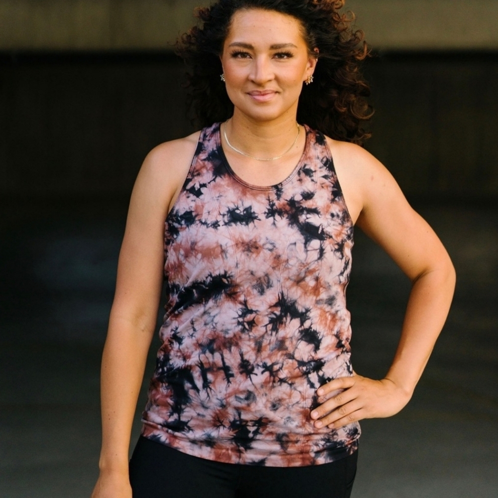 Zyia Rust Hendrix Seamless Tank